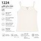 1224 | شيال نسائي قطني – Tolin تولين | Women’s Cotton Camisole