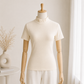3257 | توب نسائي برقبة عالية – Tolin تولين | Women's High Neck Top