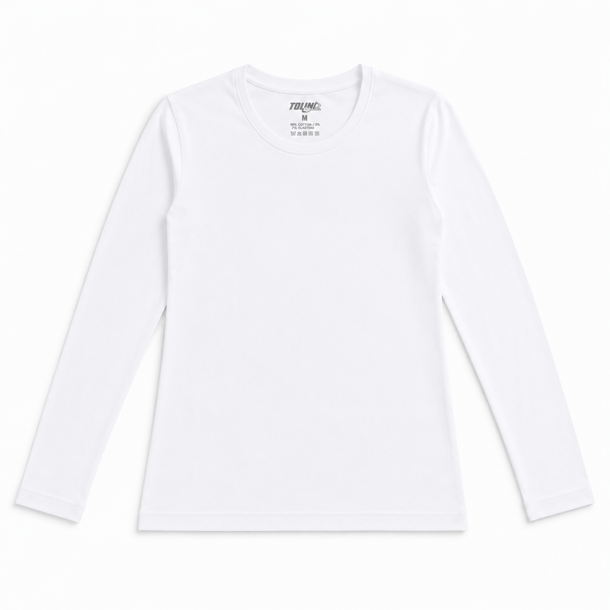 6217 | فانيلا نسائي كم طويل – Tolin تولين | Women's Long Sleeve Basic Top
