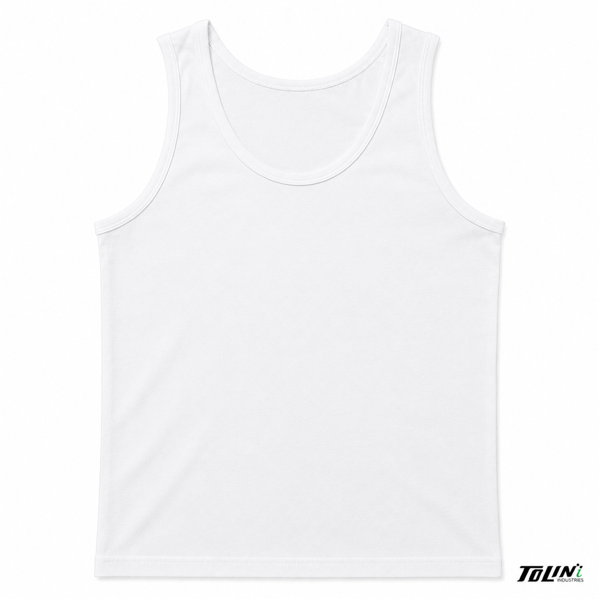 شيال رجالي أبيض تولين – Tolin | Men's White Tank Top