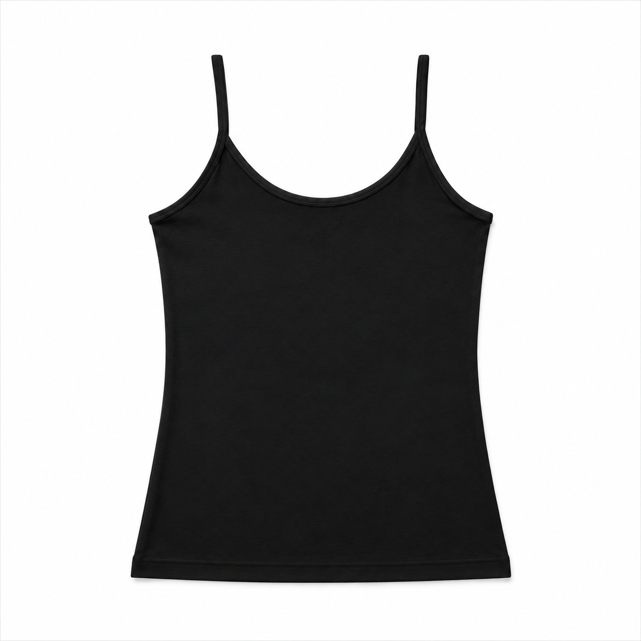 1223 | شيال نسائي قطني – تصميم بظهر مستقيم – Tolin تولين | Women's Cotton Camisole