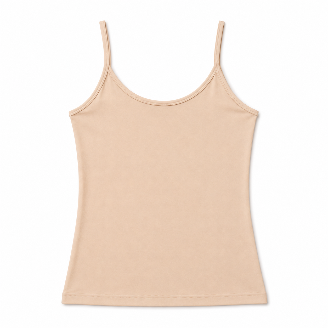1223 | شيال نسائي قطني – تصميم بظهر مستقيم – Tolin تولين | Women's Cotton Camisole
