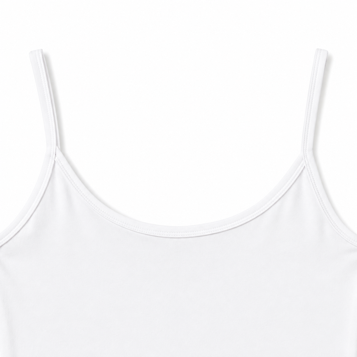 1223 | شيال نسائي قطني – تصميم بظهر مستقيم – Tolin تولين | Women's Cotton Camisole