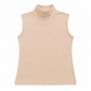 1257 | توب نسائي بياقة عالية بدون أكمام – Tolin تولين | Women's Sleeveless Mock Neck Top