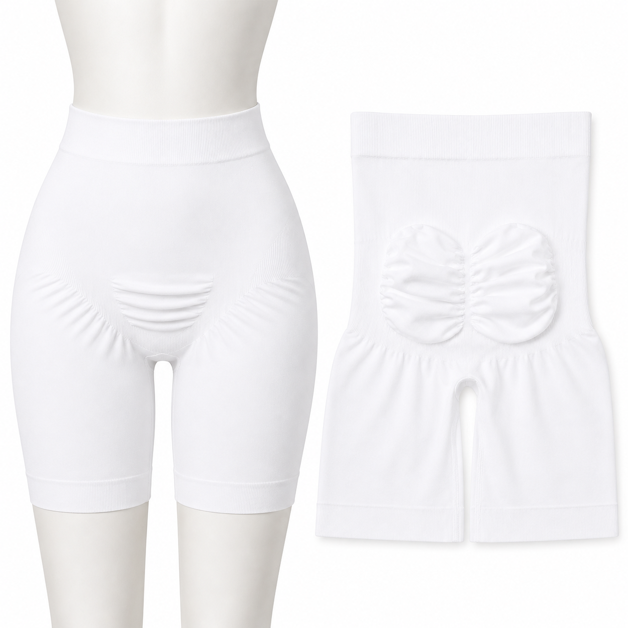 شورت مشد طويل بدون خياطة – Long Seamless Shaping Short | NBB 2799