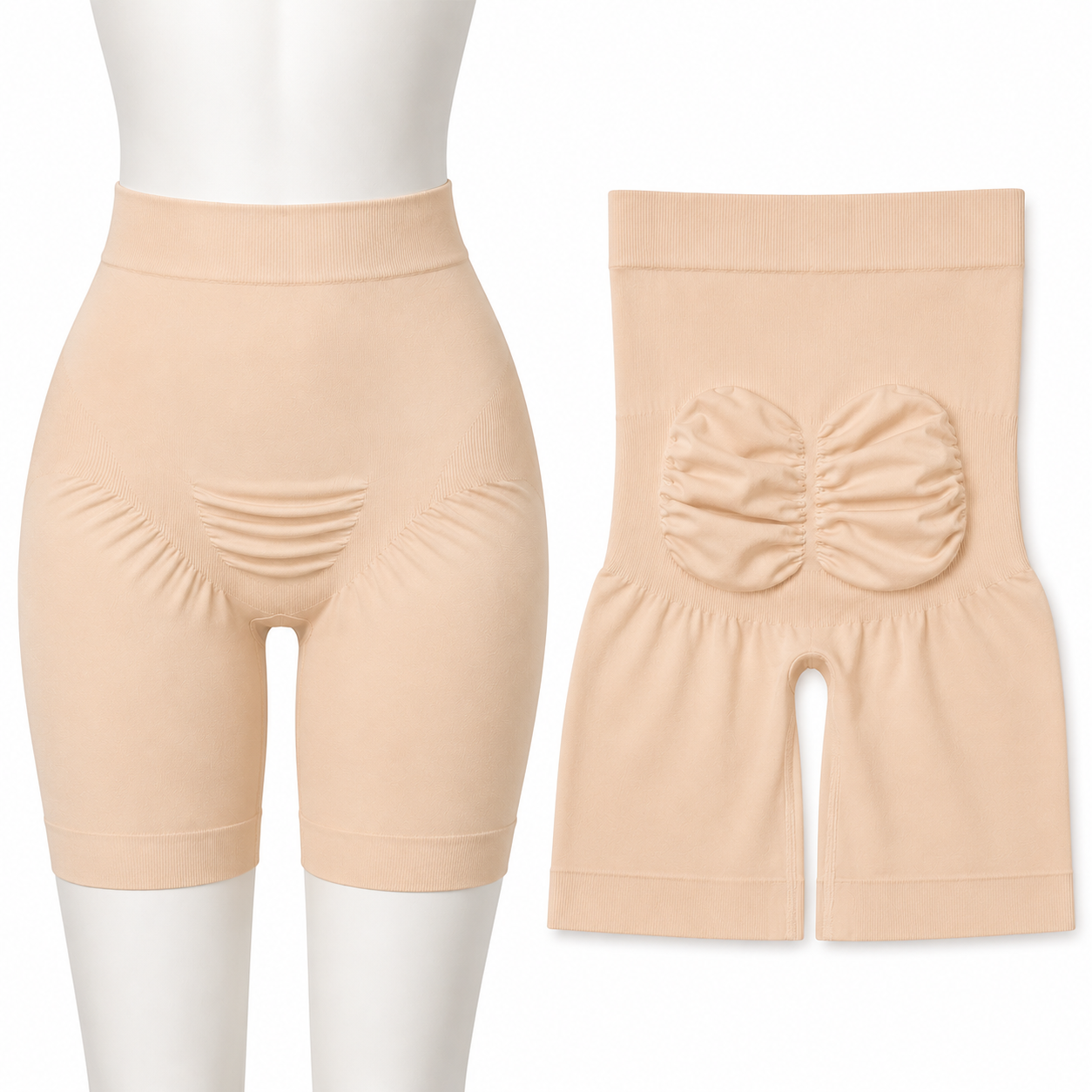 شورت مشد طويل بدون خياطة – Long Seamless Shaping Short | NBB 2799