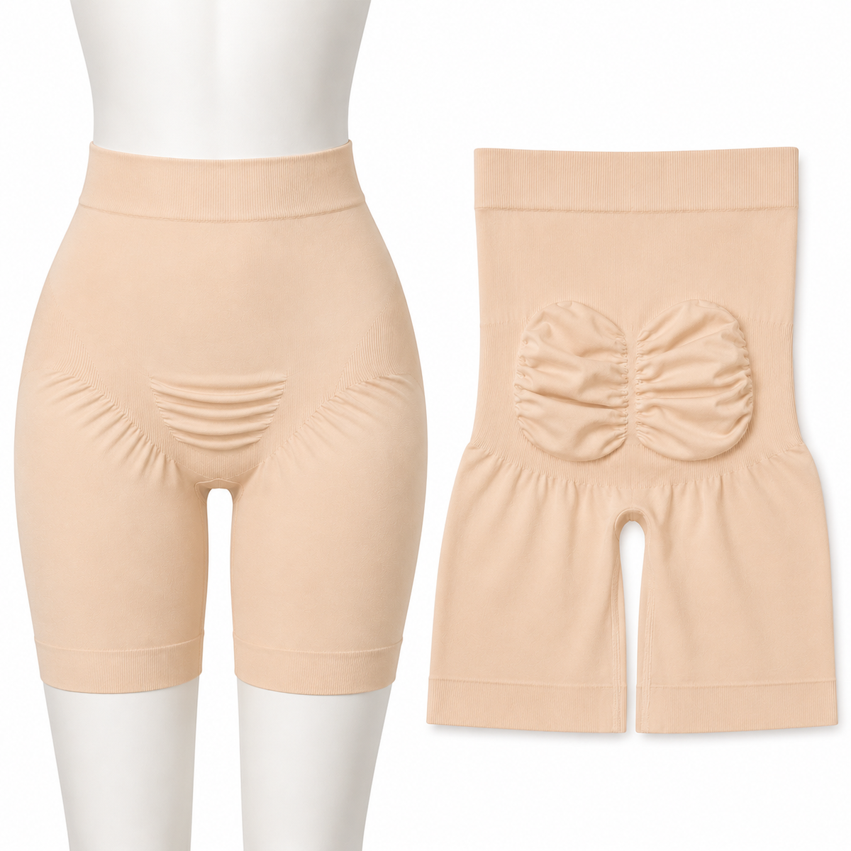 شورت مشد طويل بدون خياطة – Long Seamless Shaping Short | NBB 2799