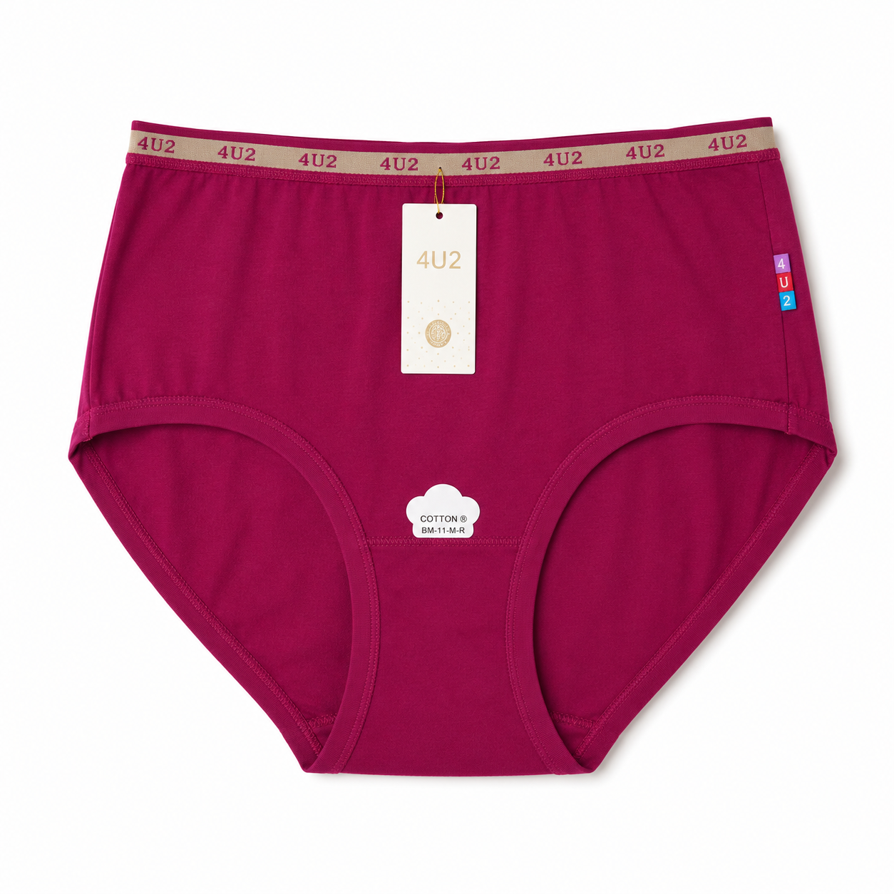 سليب نسائي قطني 6 قطع  |  Women's Cotton Briefs – 6 Pack (4U2)