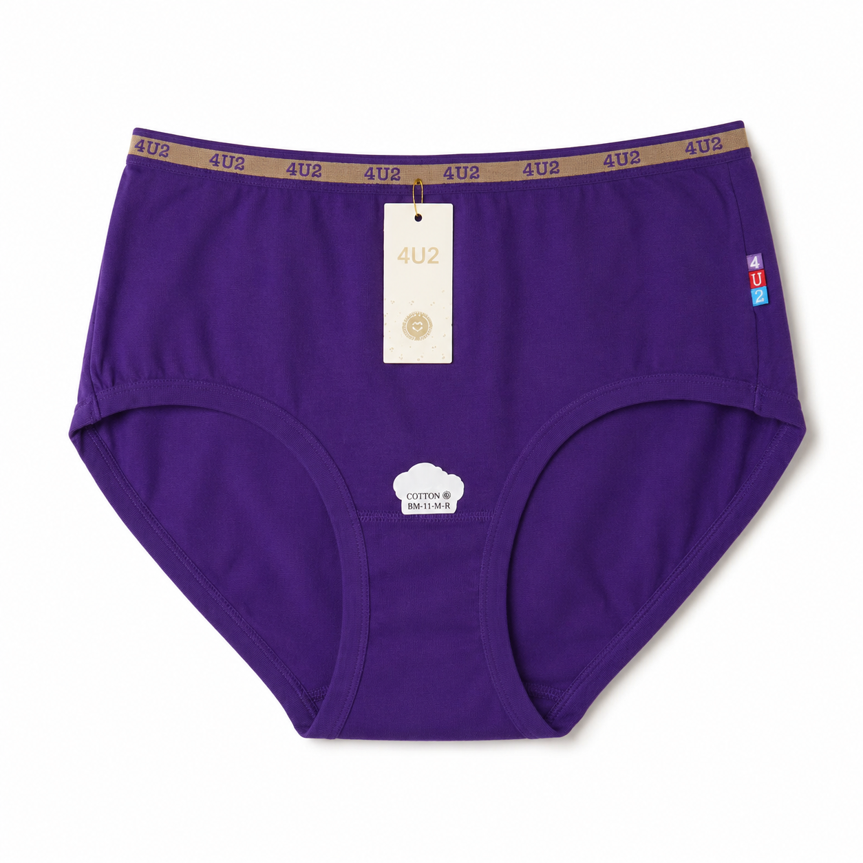 سليب نسائي قطني 6 قطع  |  Women's Cotton Briefs – 6 Pack (4U2)