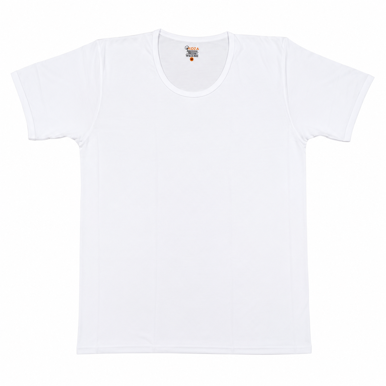 فانيلا رجالي قطنية قبة مدورة كوزا - Slim Fit