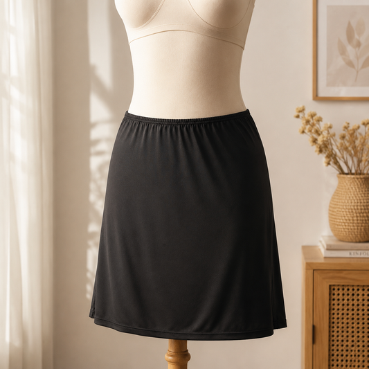 2901 | تنورة داخلية نسائية نايلون – NBB | Women's Nylon Half Slip Skirt