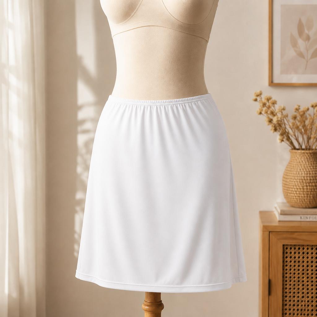 2901 | تنورة داخلية نسائية نايلون – NBB | Women's Nylon Half Slip Skirt