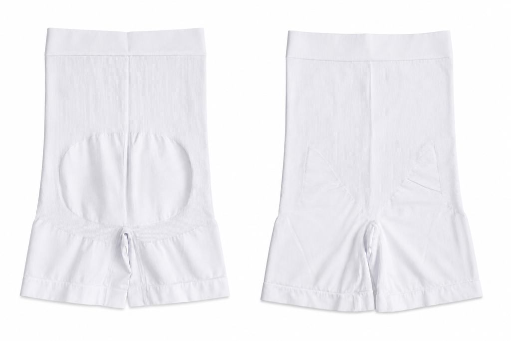 822 - كورسيت شورت شد نسائي كوزا بدون خياطة عالي الخصر | Koza Seamless Corset High Waist Shapewear Shorts