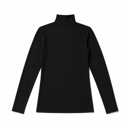 618 | قبة عالية (هاينك) كم سيمليس نسائي كوزا – Koza High Neck Seamless Long Sleeve Top