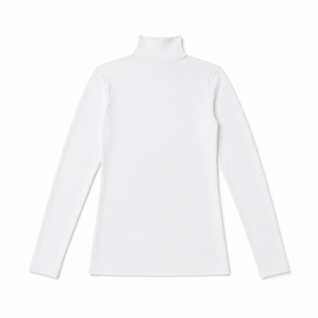 618 | قبة عالية (هاينك) كم سيمليس نسائي كوزا – Koza High Neck Seamless Long Sleeve Top