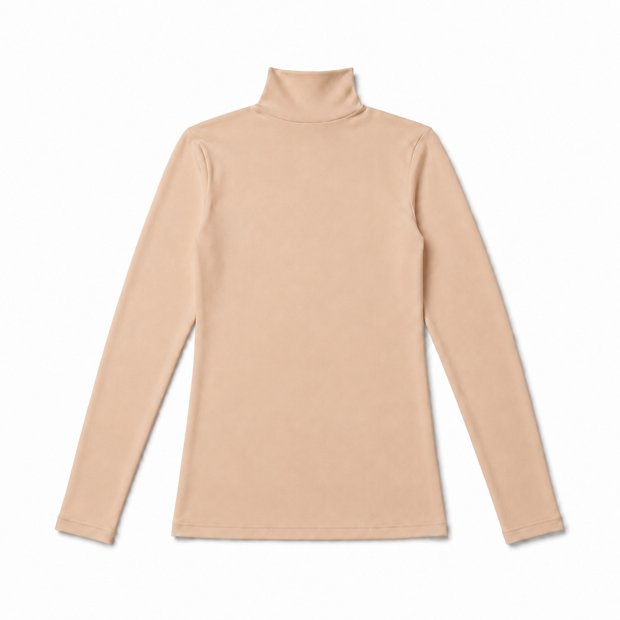 618 | قبة عالية (هاينك) كم سيمليس نسائي كوزا – Koza High Neck Seamless Long Sleeve Top