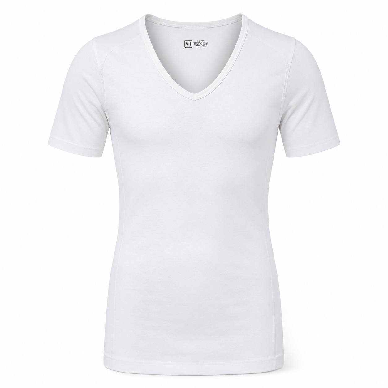 فانيلا مشد رجالي أبيض نص كم – MJ Men's Shaper T-Shirt