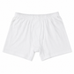 شورت رجالي قطني أبيض – تولين | Men's White Cotton Boxer Shorts – Tolin