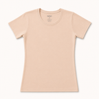 324 | بدي نسائي نص كم قطن 100% – Tolin تولين | Women's Short Sleeve Cotton Top
