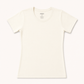 324 | بدي نسائي نص كم قطن 100% – Tolin تولين | Women's Short Sleeve Cotton Top
