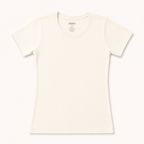 324 | بدي نسائي نص كم قطن 100% – Tolin تولين | Women's Short Sleeve Cotton Top