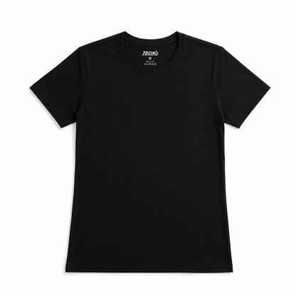3247 | تيشيرت نسائي بياقة دائرية أساسي – Tolin تولين | Women's Basic Crew Neck T-Shirt