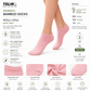 جرابات نسائية خيط بامبو معطرة – Tolin تولين | بكج 3 أزواج | Women's Scented Bamboo Socks