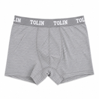 بوكسر رجالي قطني مخطط – تولين | Men's Striped Cotton Boxer – Tolin