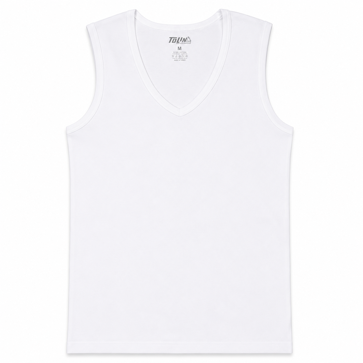 فانيلا كت رجالي قطن وليكرا – تولين Men’s Cotton Lycra Tank Top – Tolin