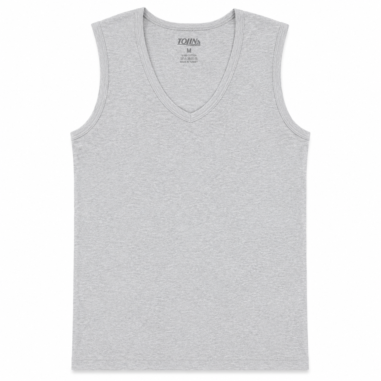 فانيلا كت رجالي قطن وليكرا – تولين Men’s Cotton Lycra Tank Top – Tolin