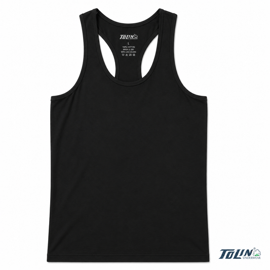 فانيلا شيّال رجالي ليكرا إكس – تولين | Men's X-Back Lycra Tank Top – Tolin