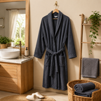 روب حمام قطني رجالي - نسائي تولين | Tolin  Men & Women Cotton Bathrobe