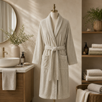 روب حمام قطني رجالي - نسائي تولين | Tolin  Men & Women Cotton Bathrobe