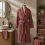 روب حمام قطني رجالي - نسائي تولين | Tolin  Men & Women Cotton Bathrobe