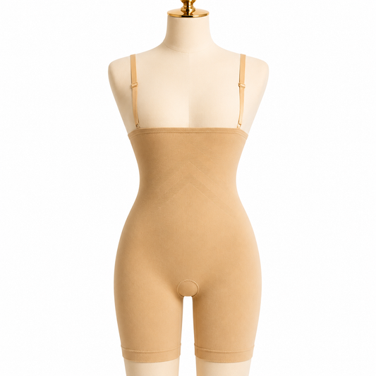 2480 | مشد جسم كامل تحت الصدر بدون خياطة – NBB Seamless Wear | Under Bust Seamless Body Shaper
