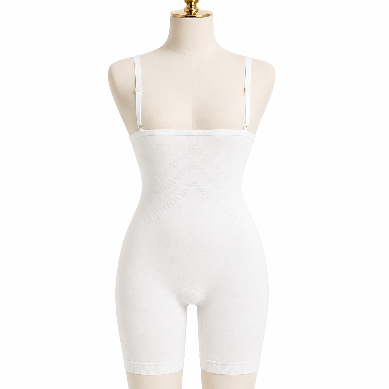 2480 | مشد جسم كامل تحت الصدر بدون خياطة – NBB Seamless Wear | Under Bust Seamless Body Shaper