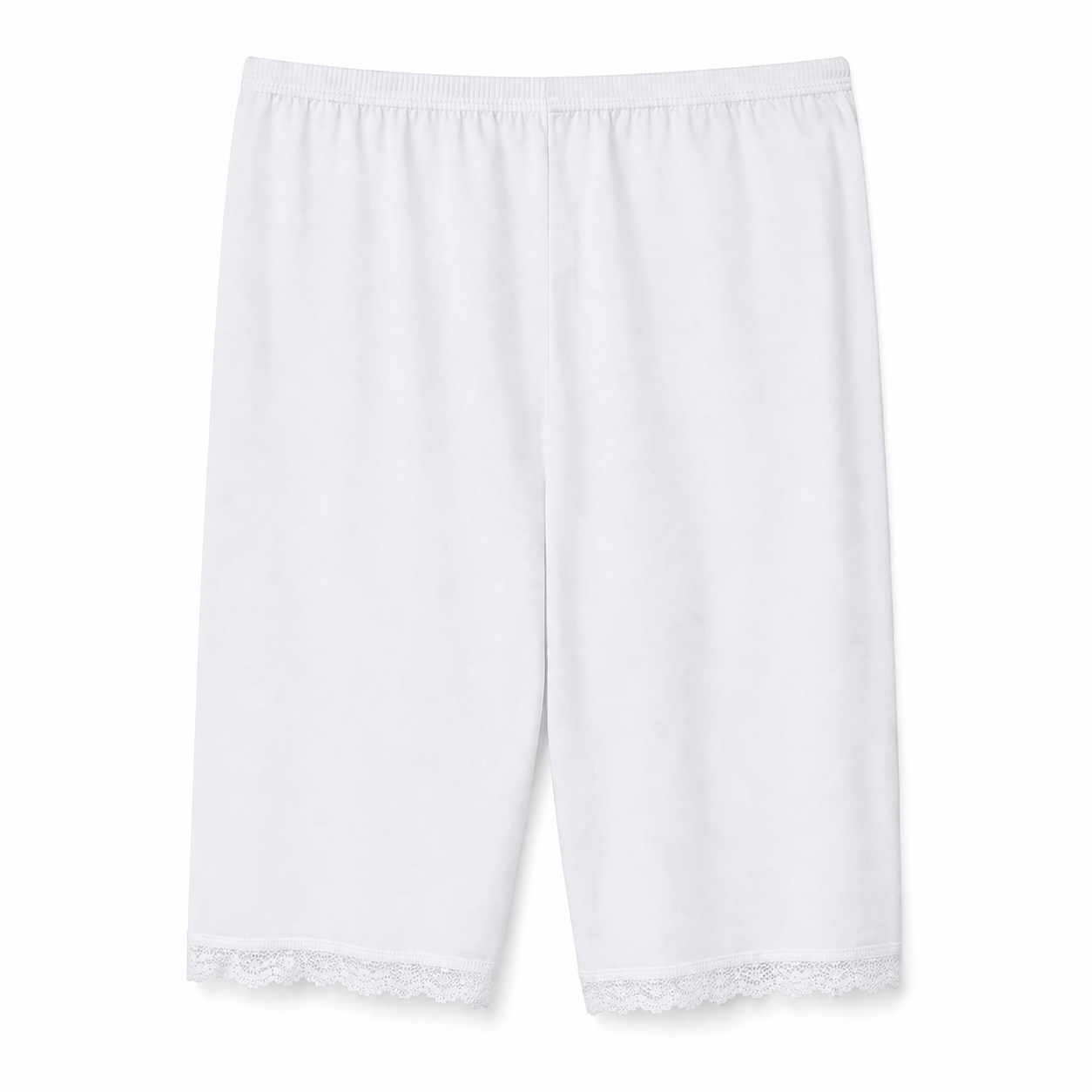شورت نسائي قطني بدانتيل - CLASS | Women's Cotton Lace-Trim Shorts