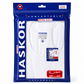 فانيلا ولادي نص كم قبة مدورة قطن 100% – سوبر حسكور | Super Haskor Boys Round Neck Cotton Undershirt