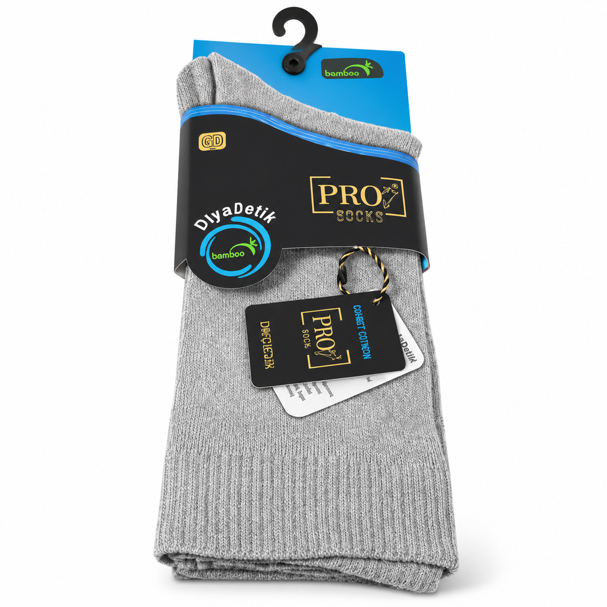 جوارب طبية لمرضى السكري رجالي بامبو طويلة – Bamboo Diabetic Crew Socks