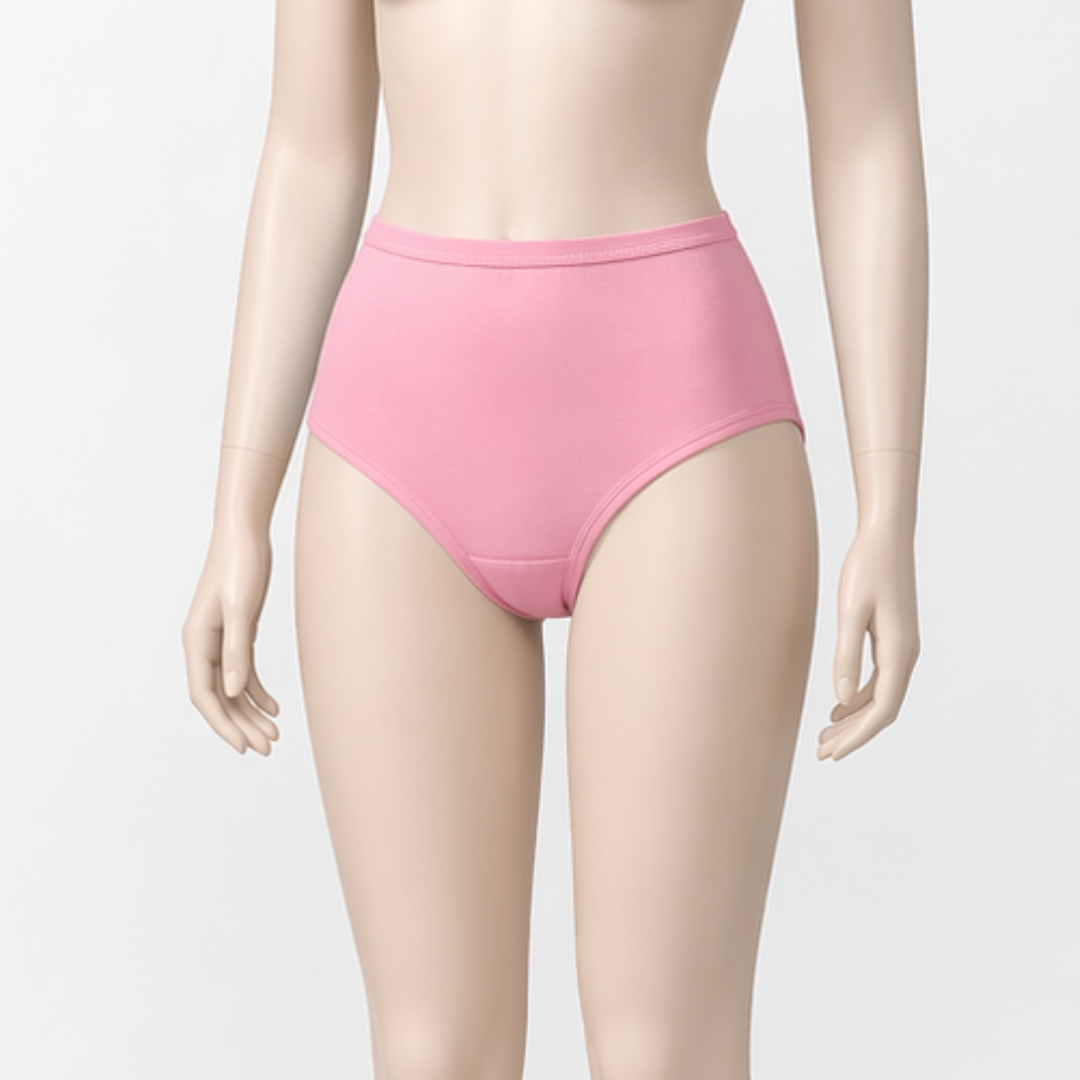 سليب نسائي قطني ناعم (بكج 6 قطع) – Cotton Lycra Women Briefs 6-Pack (صناعة تركية)