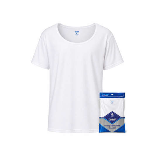 فانيلا رجالي قطني قبة مدورة واسعة داماس – Damas Cotton Wide Round Neck Undershirt (صناعة مصرية)