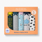 باكج سليب نسائي 5 قطع قطن وسباندكس | Women's Slip 5PCS Set
