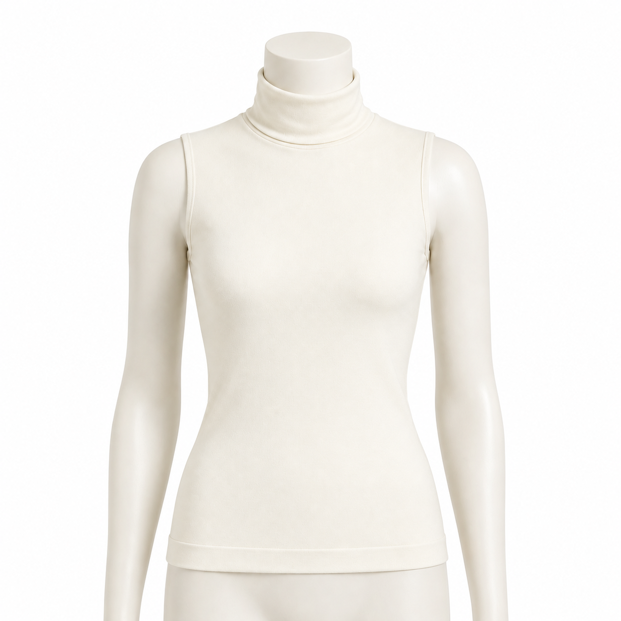609 | كت برقبة طويلة نسائي كوزا سيمليس – Koza Women Seamless Turtle Neck Top