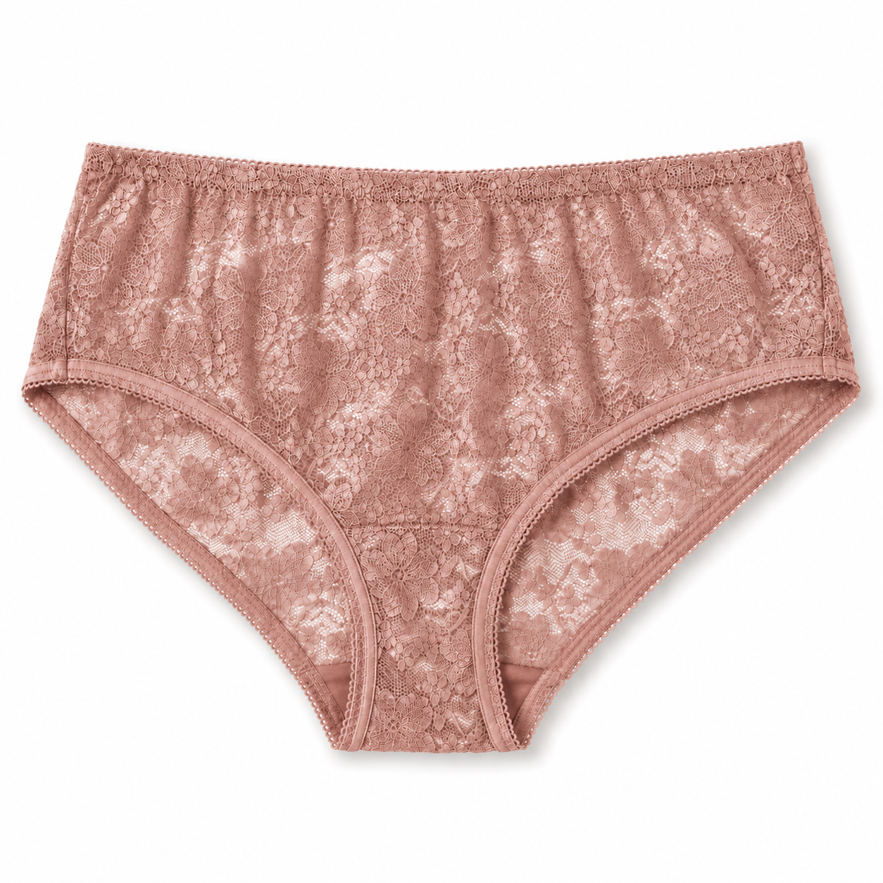 سليب دانتيل مخرم فري سايز – 6 قطع | Free Size Perforated Lace Slip – 6 Pieces