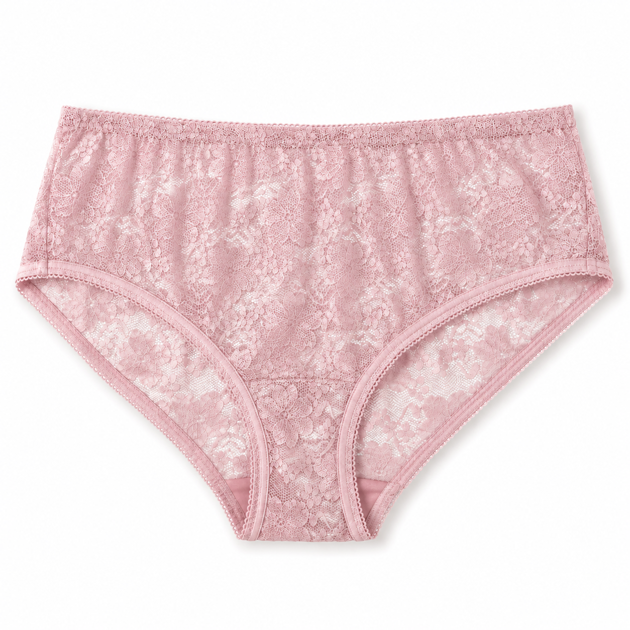 سليب دانتيل مخرم فري سايز – 6 قطع | Free Size Perforated Lace Slip – 6 Pieces
