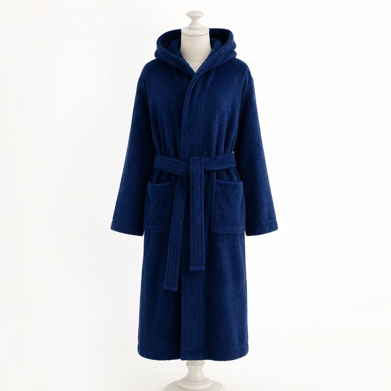 روب حمام رجالي / نسائي بقبعة – Unisex Hooded Bathrobe
