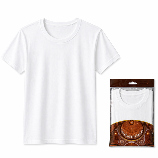 تيشيرت رجالي قطني قبة مدوّرة واسعة – CLASS Wide Crew Neck T-Shirt