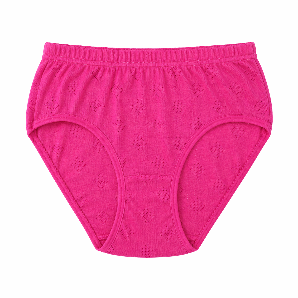 سليب نسائي قطني 100% مخرّم ملون – صناعة تركية | 100% Cotton Perforated Panty