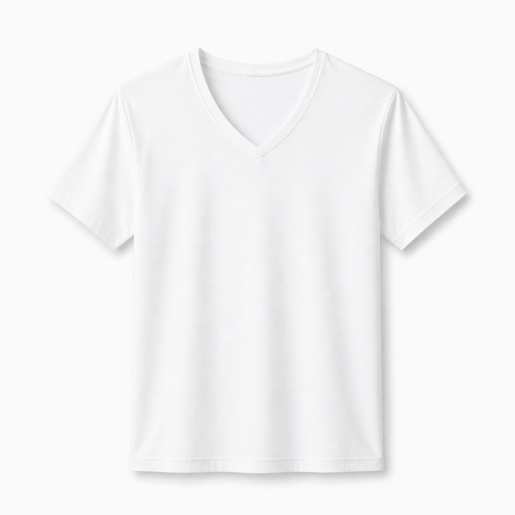 فانيلا نص كم قطن 100% قبة V (قطعتين) – السماح - Alsamah 2-Pack V-Neck Cotton Undershirt