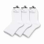 جوارب رياضية رجالية قطنية قصيرة 3 قطع إيبلا – Ebla Men’s Athletic Cotton Short Socks